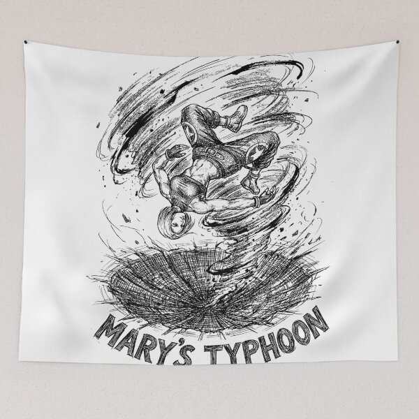 Item preview, Mary's Typhoon Slam - Blue Mary King of Fighters KOF Fanart designed and sold by bapupa.