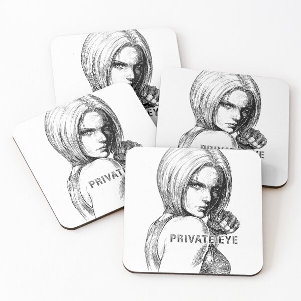 Item preview, Noir Detective Gaze - Blue Mary King of Fighters KOF Fanart designed and sold by bapupa.