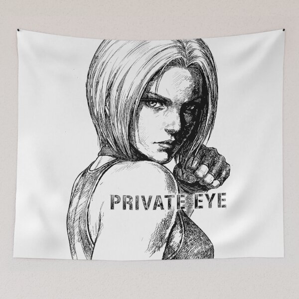 Artikelvorschau, Noir Detective Gaze - Blue Mary King of Fighters KOF Fanart entworfen und verkauft von bapupa.