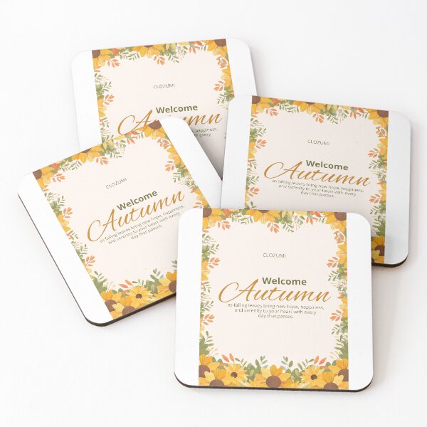 Item preview, Welcome Autumn designed and sold by CLOZUMI.