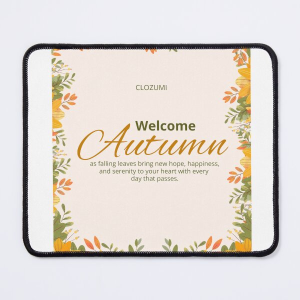Item preview, Welcome Autumn designed and sold by CLOZUMI.
