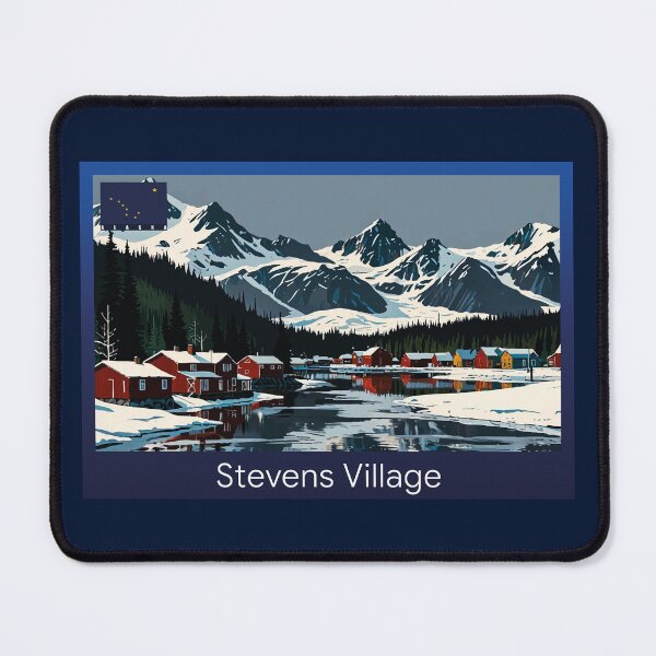 Item preview, Stevens Village Alaska Travel designed and sold by Thistle-TShop.