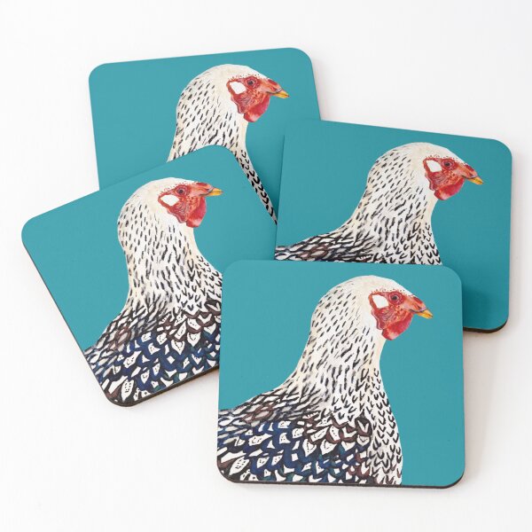 Item preview, The Wyandotte chicken: Graphic Beauty of the Farmyard designed and sold by art-elodie-g.