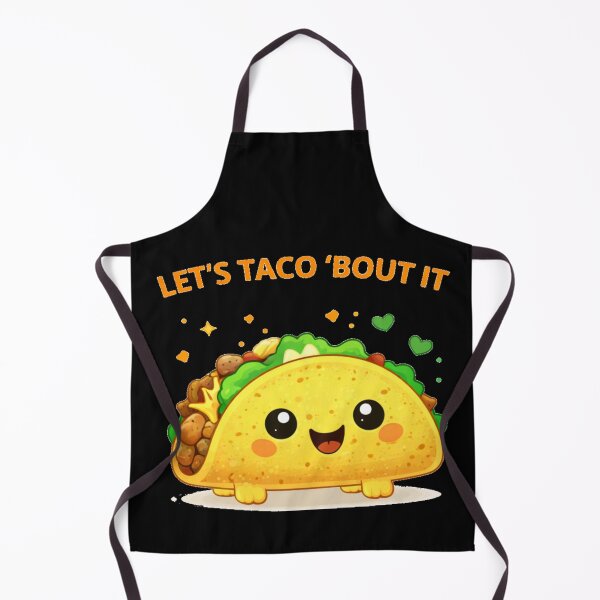 Item preview, Let’s Taco ’Bout It Cute Taco Shirt designed and sold by Papier Atelier Art.