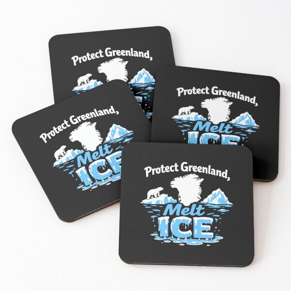 Item preview, Protect Greenland Melt ICE Climate Political Protest Resist Trump  designed and sold by w1ckerman.