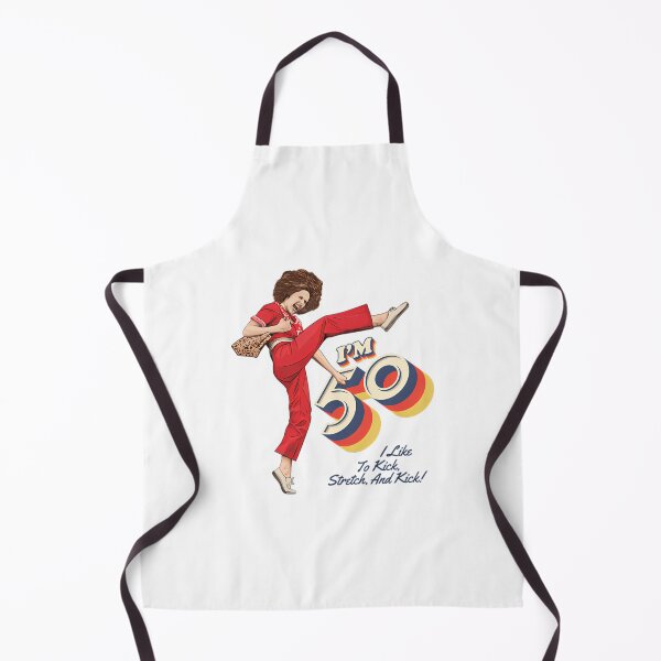 Item preview, Sally Omalley, I'm 50 i like to kick, streth, and kick! designed and sold by gusmanvinagetti.