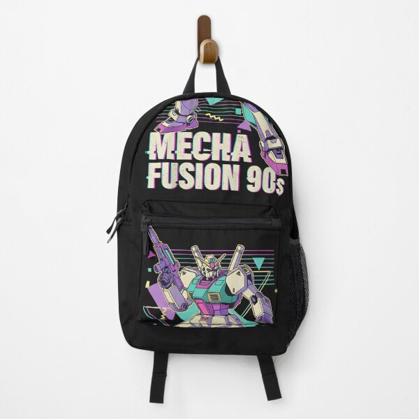 Item preview, 90s Mecha Fusion T-Shirt – Vintage Anime Robot Neon Glitch Style Tee designed and sold by ZyxDes.