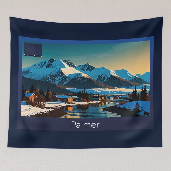 Item preview, Palmer Alaska Travel designed and sold by Thistle-TShop.