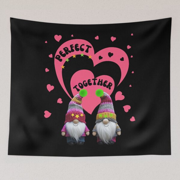 Item preview, Gonks Gnomes Gonk Gnome Hearts Love Valentines designed and sold by Arens ★★★★★.