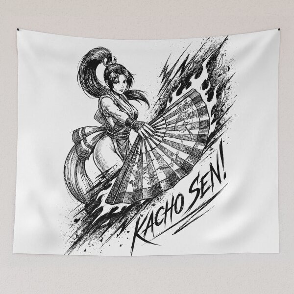 Item preview, Kacho Sen Velocity - Mai Shiranui King of Fighters KOF Fanart designed and sold by bapupa.