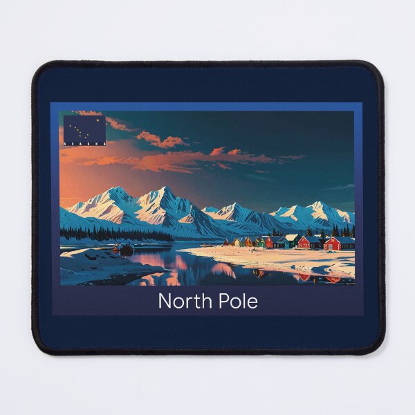 Item preview, North Pole Alaska Travel designed and sold by Thistle-TShop.
