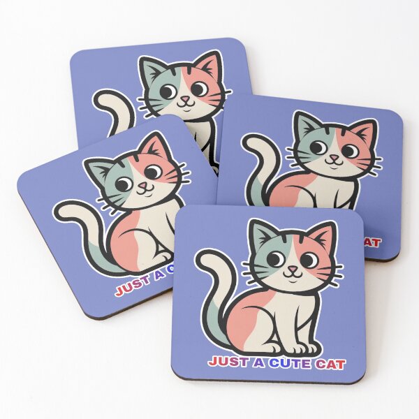 Item preview, Just A Cute Cat designed and sold by ZooStateofMind.