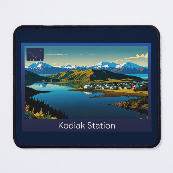 Item preview, Kodiak Station Alaska Travel designed and sold by Thistle-TShop.