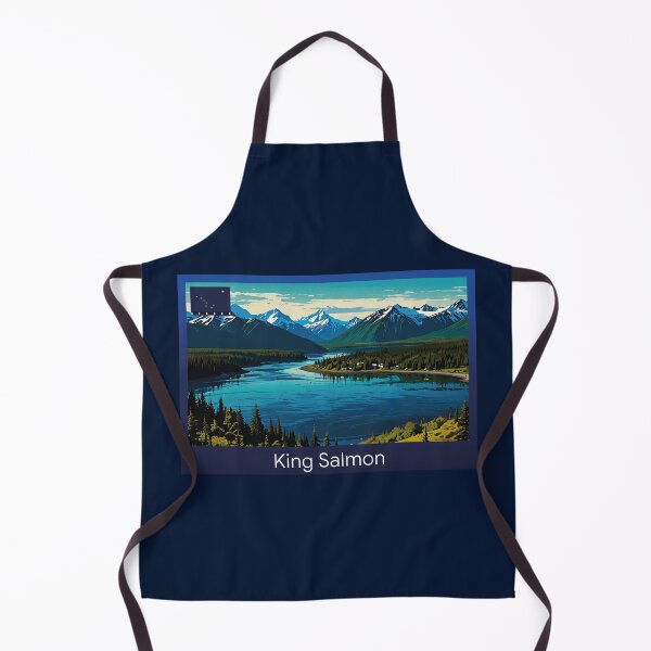 Item preview, King Salmon Alaska Travel designed and sold by Thistle-TShop.