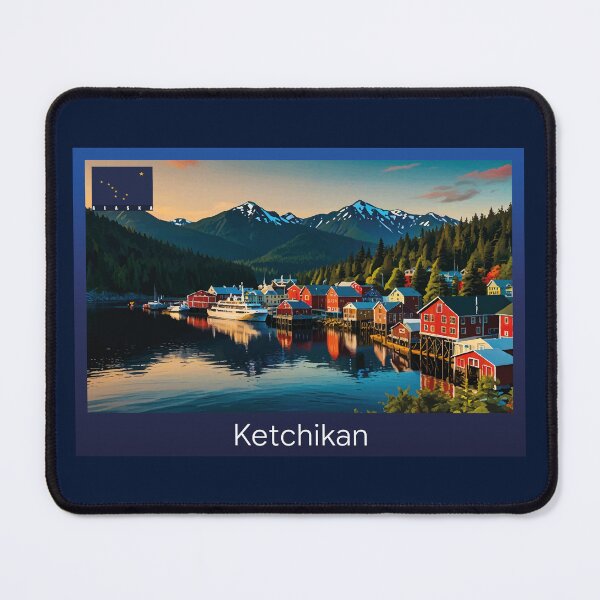 Item preview, Ketchikan Alaska Travel designed and sold by Thistle-TShop.