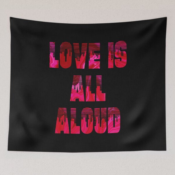 Item preview, Let Love Be Seen and Heard designed and sold by Wednesday Art design .