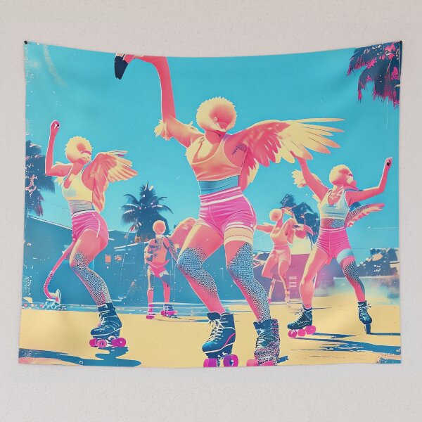 Item preview, Flamingo Disco Derby designed and sold by ONYX Pixee.