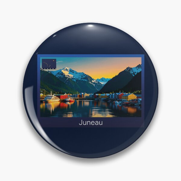 Item preview, Juneau Alaska Travel designed and sold by Thistle-TShop.