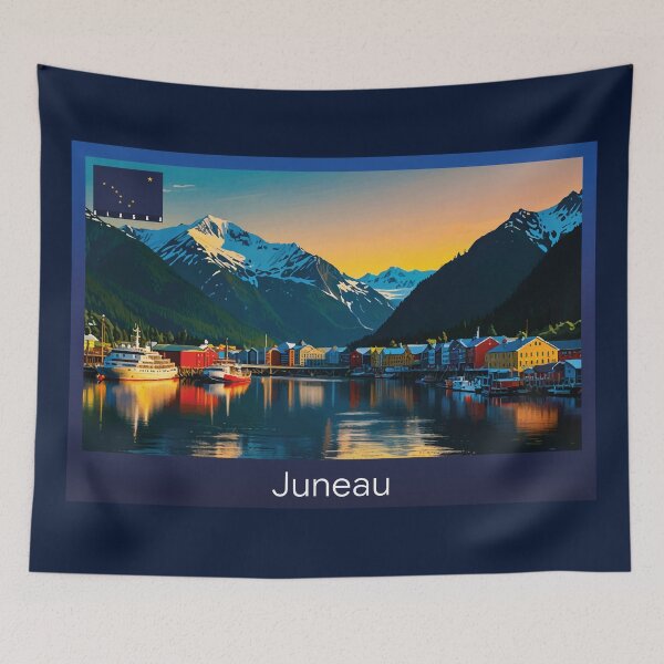 Item preview, Juneau Alaska Travel designed and sold by Thistle-TShop.