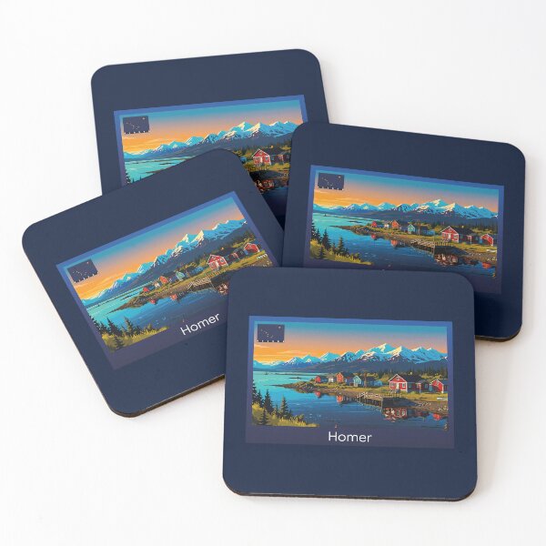 Item preview, Homer Alaska Travel designed and sold by Thistle-TShop.