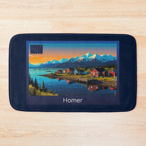 Artikelvorschau, Homer Alaska Reisen entworfen und verkauft von Thistle-TShop.
