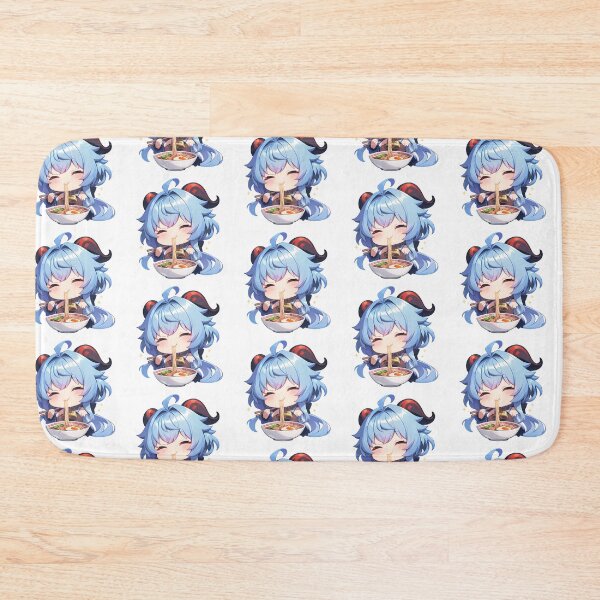 Item preview, Game Ganyu Genshin Impact Kawaii Ramen Work Break designed and sold by mildaclairmo.