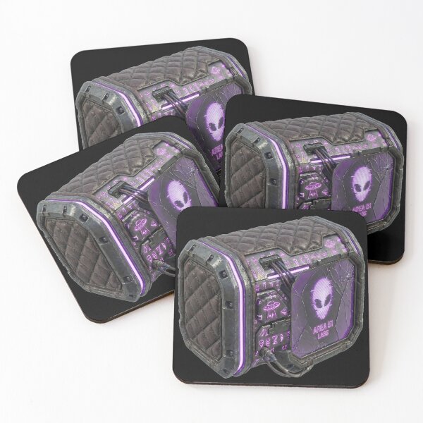 Item preview, Area 51 Labs: TACTICAL LEATHER CRATE - Purple Edition (Classified Archive) designed and sold by AREA51.LABS.