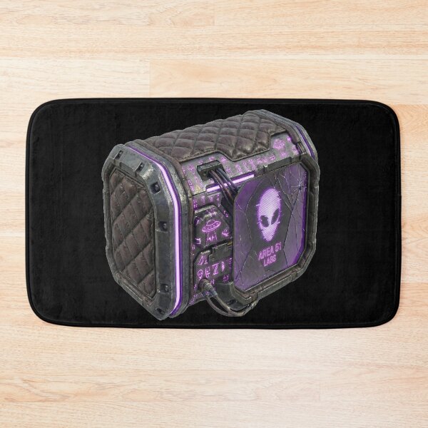 Item preview, Area 51 Labs: TACTICAL LEATHER CRATE - Purple Edition (Classified Archive) designed and sold by AREA51.LABS.