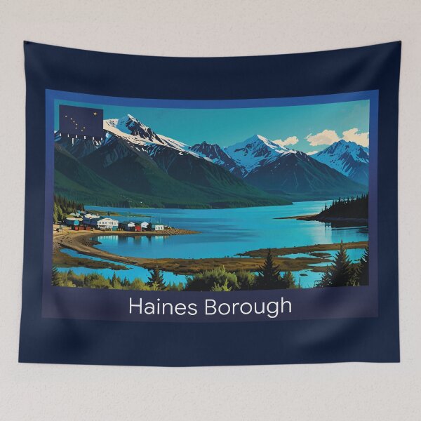 Item preview, Haines Borough Alaska Travel designed and sold by Thistle-TShop.