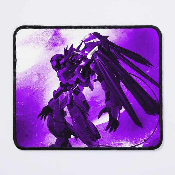 Item preview, purple Barbatos Noir Gundam Digital Artwork full colour designed and sold by sabartgunpla.