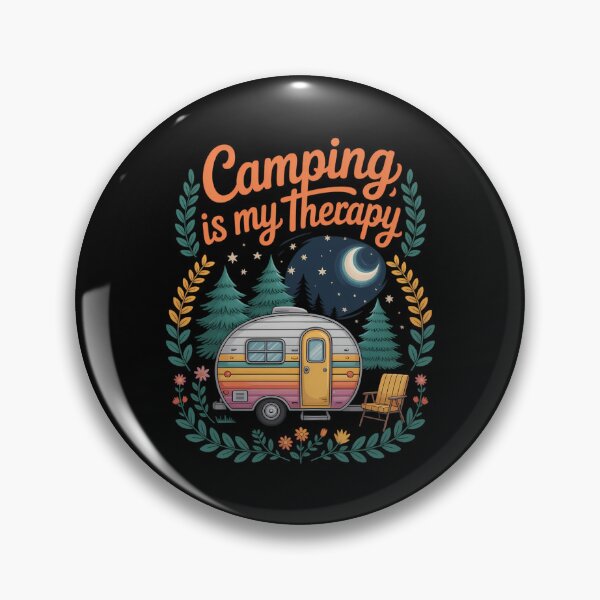 Item preview, Camping Therapy Cute designed and sold by SyncSusscess.