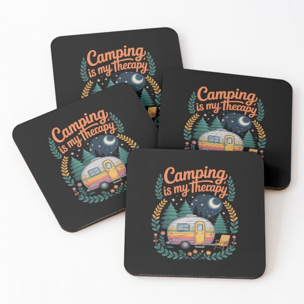 Item preview, Camping Therapy Cute designed and sold by SyncSusscess.