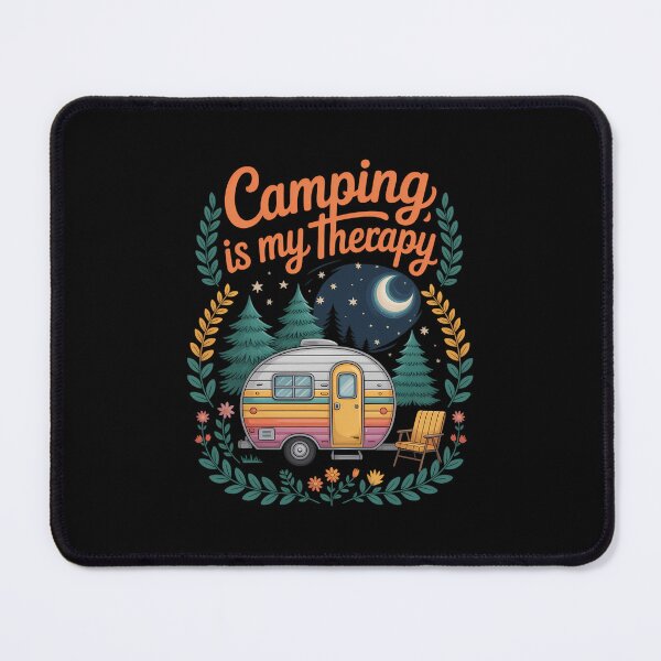 Item preview, Camping Therapy Cute designed and sold by SyncSusscess.