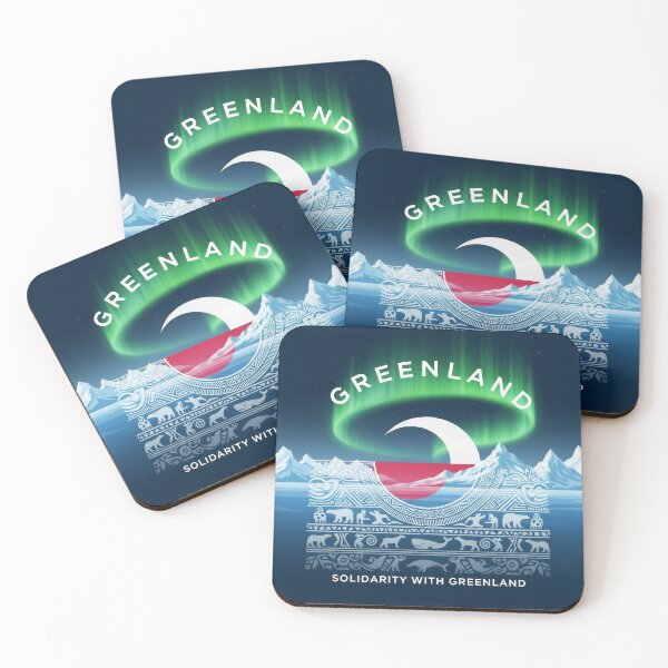 Item preview, Greenland Solidarity Arctic Aurora designed and sold by Majorprint.