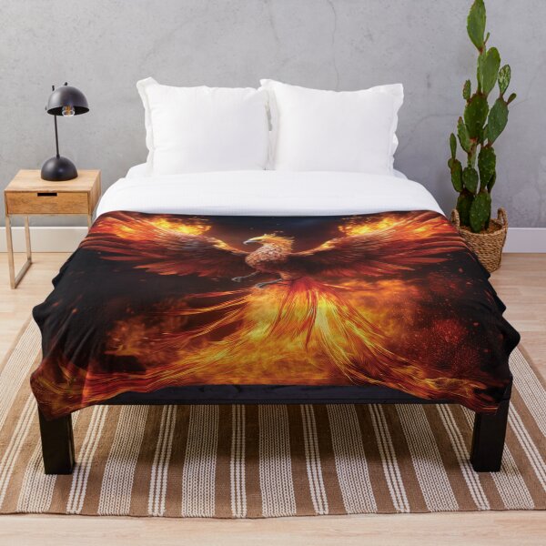 Item preview, Fénix del Infierno: Majestuoso Ave de Fuego, Arte Mitología Fantástica designed and sold by MDKey DESIGN.