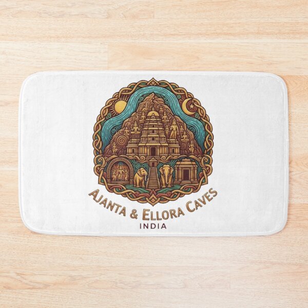 Item preview, Ajanta & Ellora Caves designed and sold by likbatonboot.