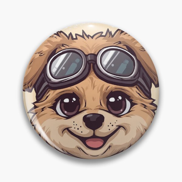 Item preview, Funny Pilot Dog Art designed and sold by rspsp.