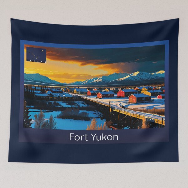 Item preview, Fort Yukon Alaska Travel designed and sold by Thistle-TShop.