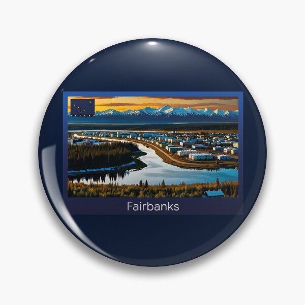 Item preview, Fairbanks Alaska Travel designed and sold by Thistle-TShop.