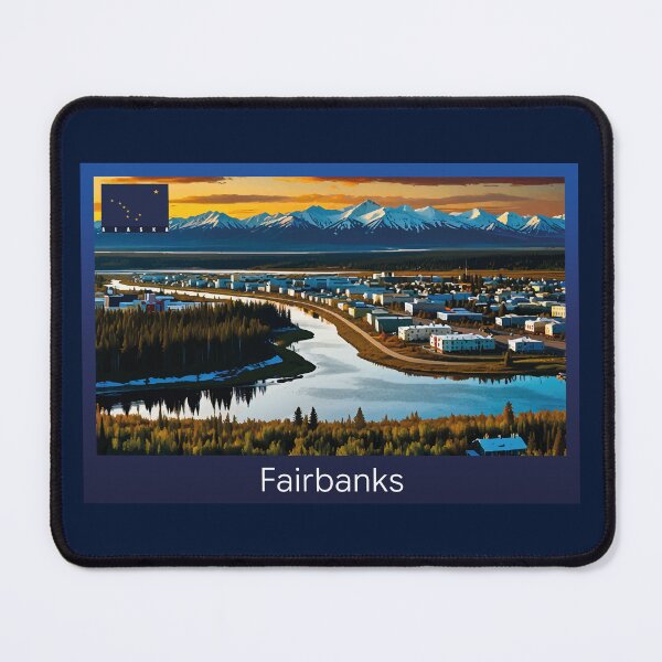 Item preview, Fairbanks Alaska Travel designed and sold by Thistle-TShop.
