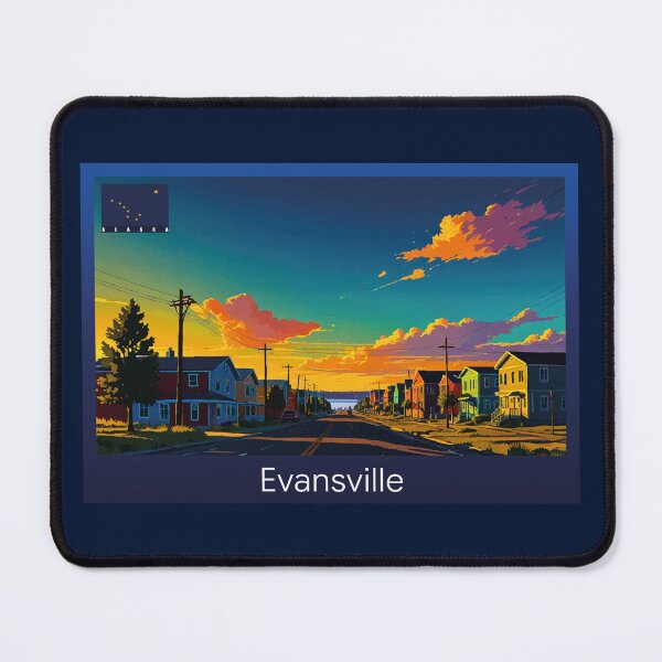 Item preview, Evansville Alaska Travel designed and sold by Thistle-TShop.
