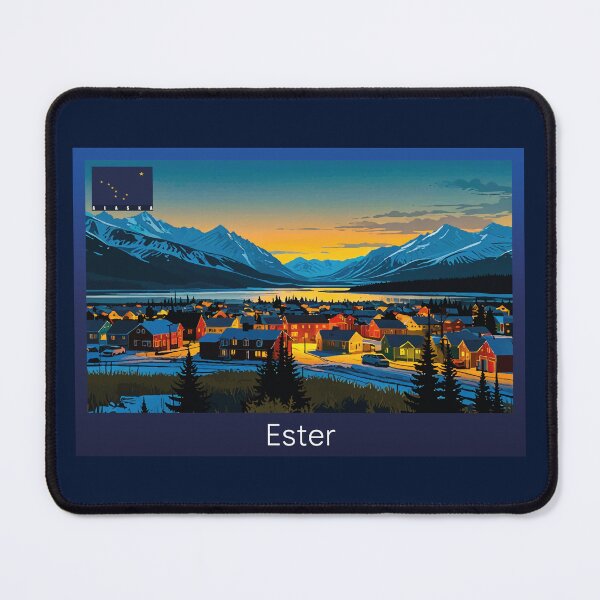 Item preview, Ester Alaska Travel designed and sold by Thistle-TShop.