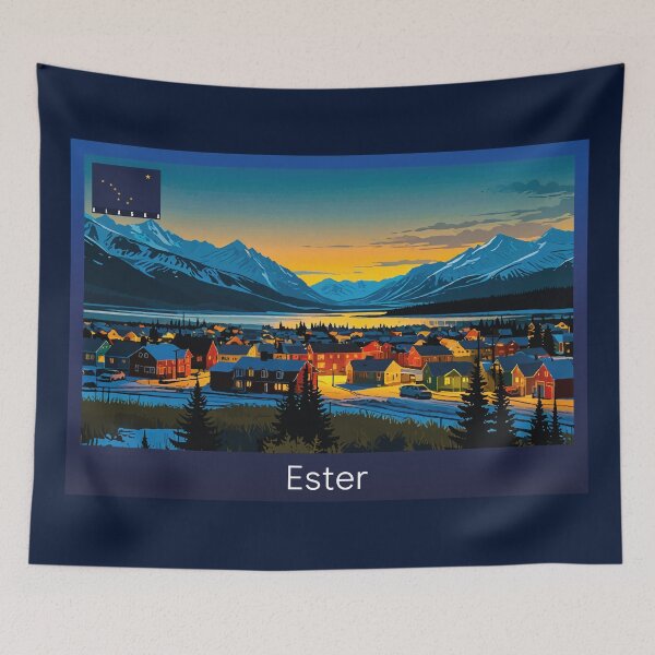 Item preview, Ester Alaska Travel designed and sold by Thistle-TShop.