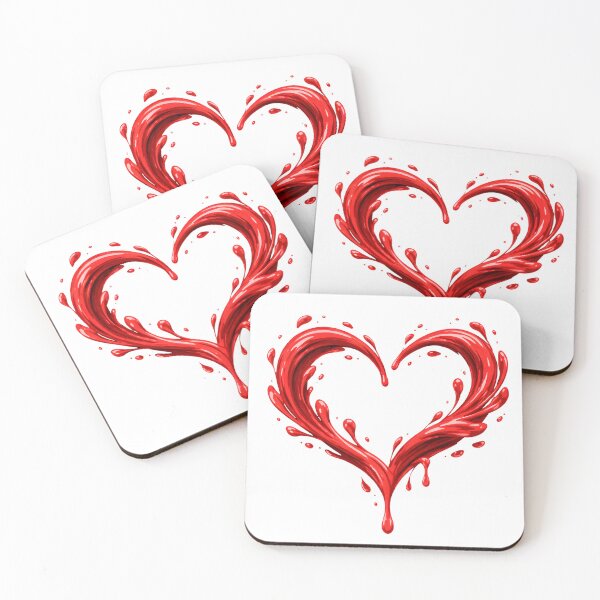 Item preview, Splash of love designed and sold by CrazyAlpacaDSGN.