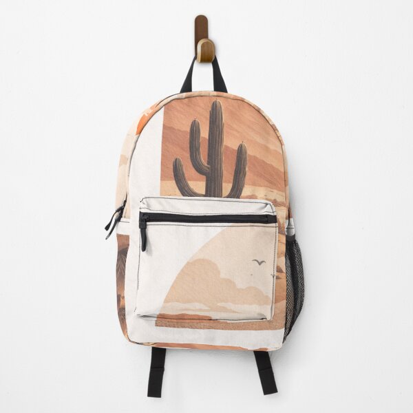 Item preview, Minimalist Desert Landscape – Modern Sunset Illustration designed and sold by DrizzyV.