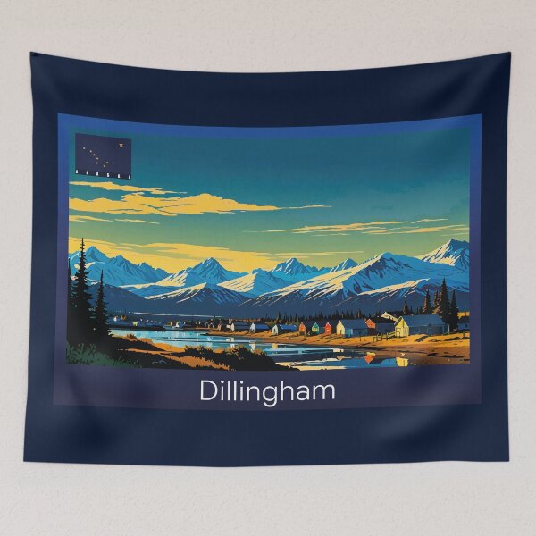Item preview, Dillingham Alaska Travel designed and sold by Thistle-TShop.
