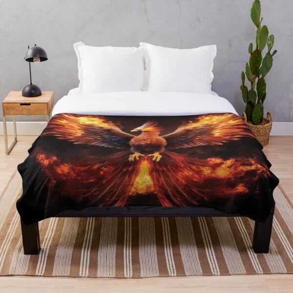 Artikelvorschau, Phönix erhebt sich aus der Asche – Fantasy-Kunst entworfen und verkauft von MDKey DESIGN.