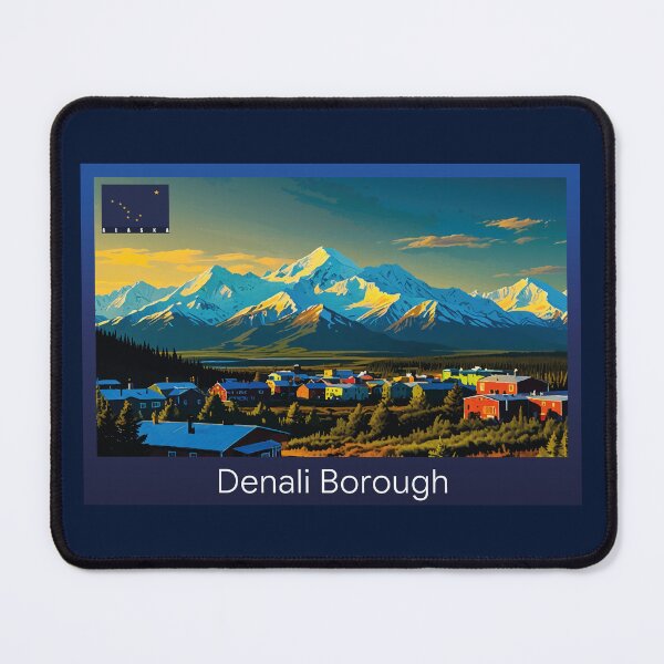Item preview, Denali Borough Alaska Travel designed and sold by Thistle-TShop.