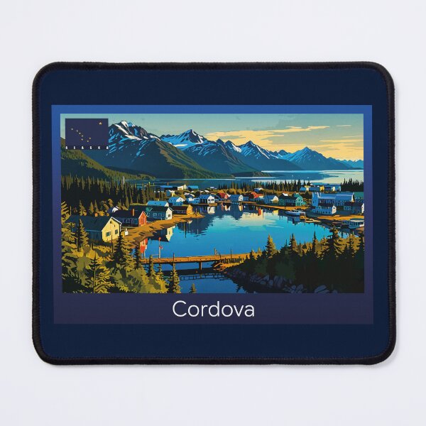 Item preview, Cordova Alaska Travel designed and sold by Thistle-TShop.