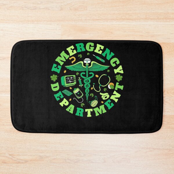 Item preview, Emergency Department Nurse Shamrock ER RN ED St Patricks Day designed and sold by jakaun.